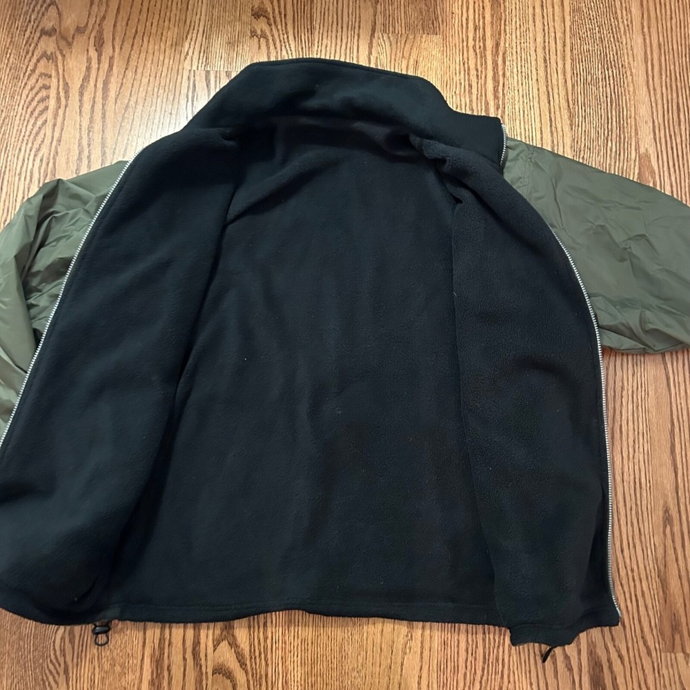 Basic Concept Men's Reversible Jacket Size Xl Oli… - image 7